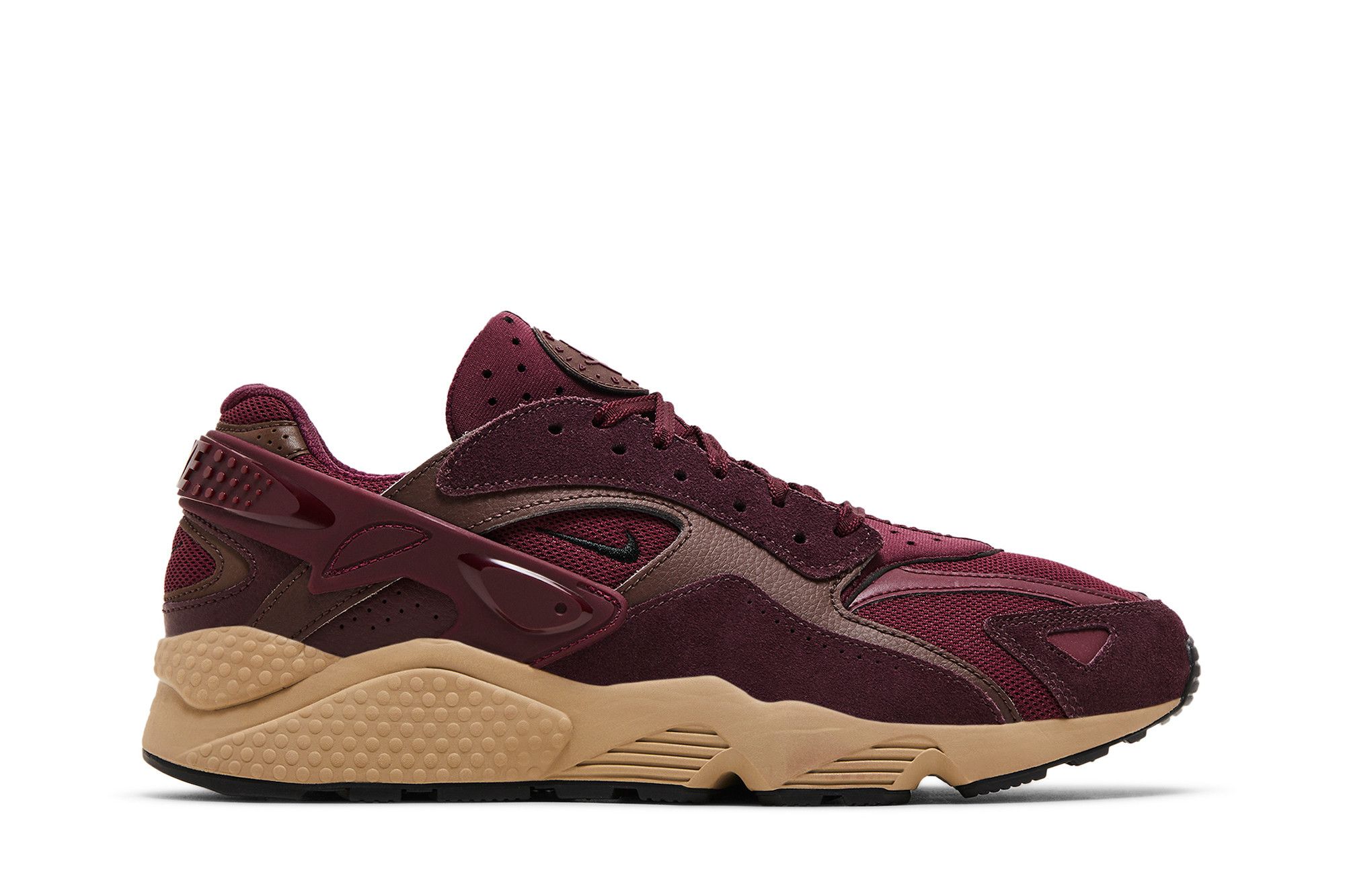 Nike air huarache burgundy best sale