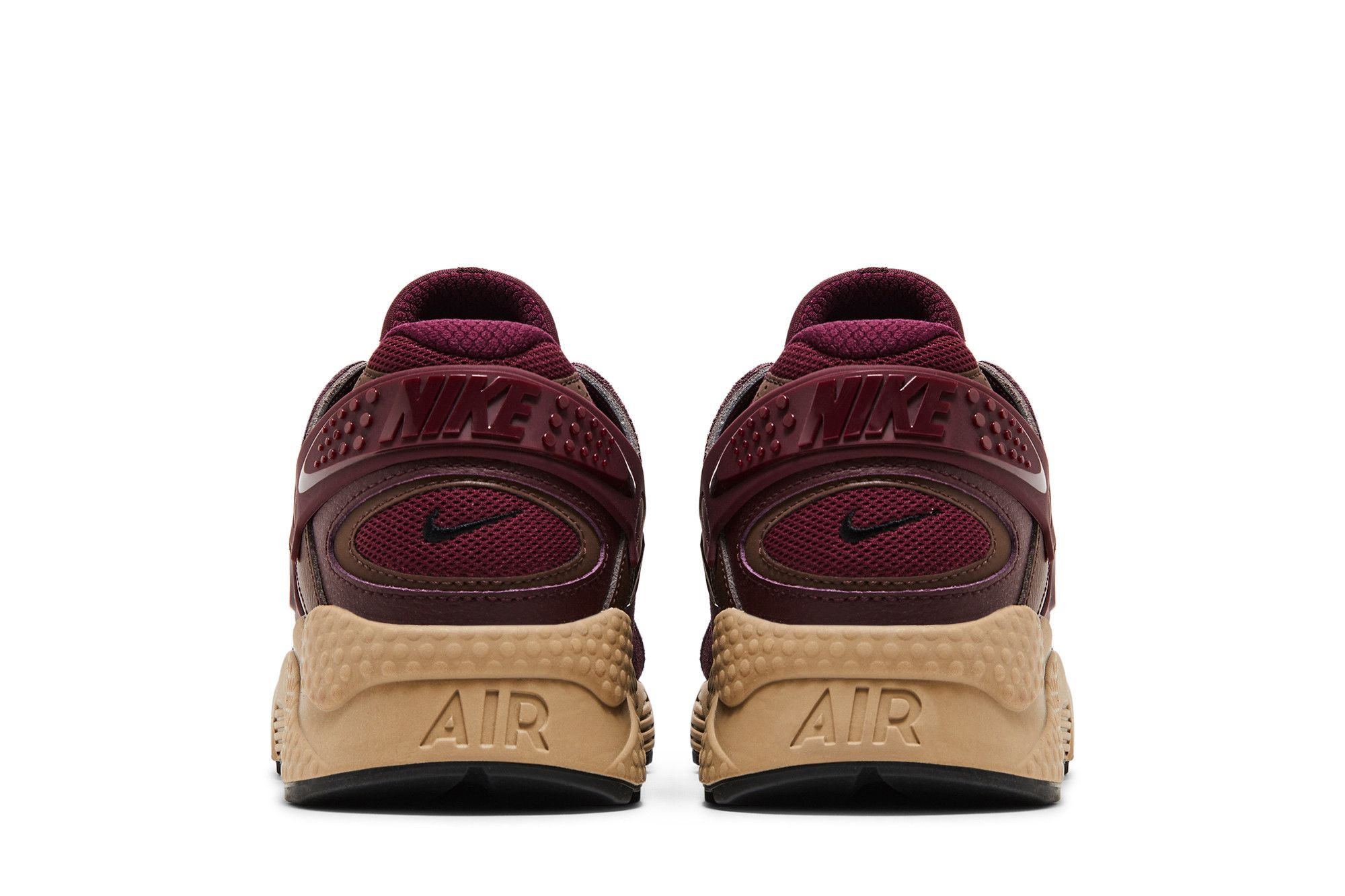 Nike air huarache maroon discount