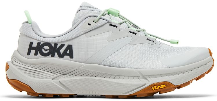 HOKA Transport Harbor Mist Lime Glow
