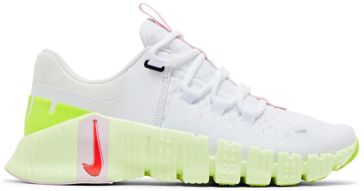 Nike Wmns Free Metcon 5 White Barely Volt