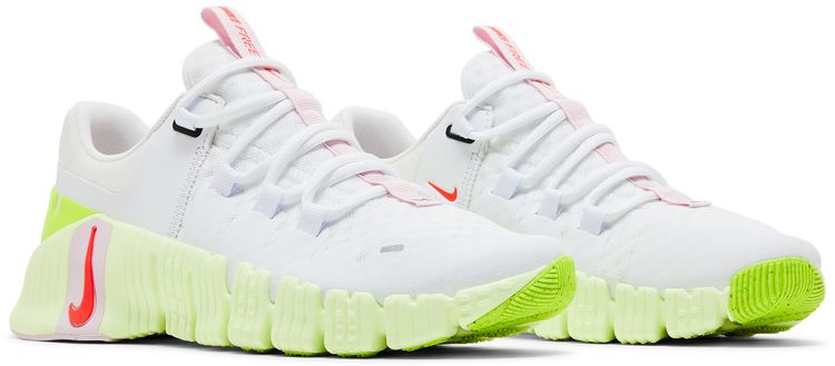 Nike Wmns Free Metcon 5 White Barely Volt