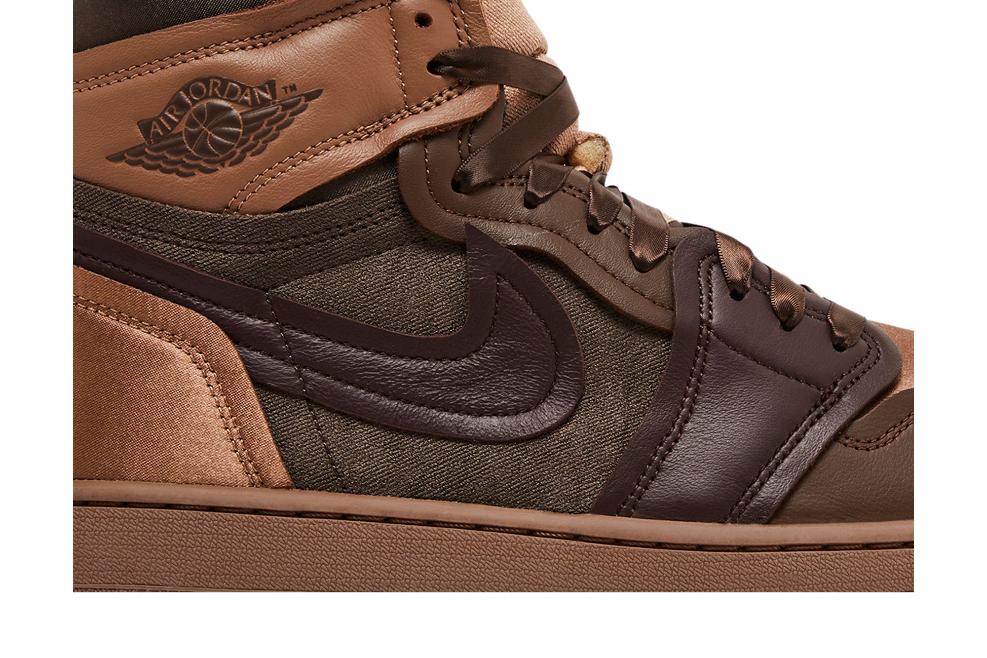 Size 6.0 Wmns Air Jordan 1 High Method of Make Archaeo Brown