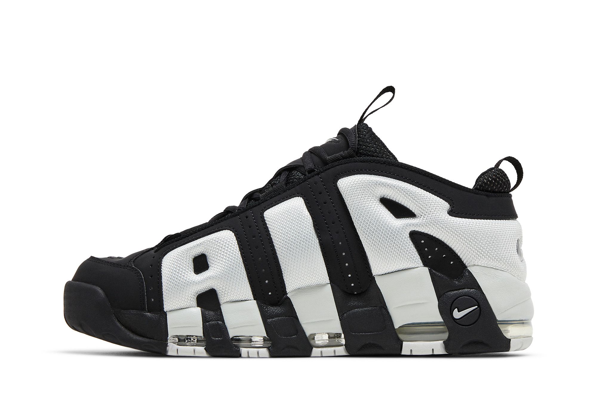 Buy Nike Air More Uptempo Low 'Black Photon Dust' - FZ3055 001 | GOAT
