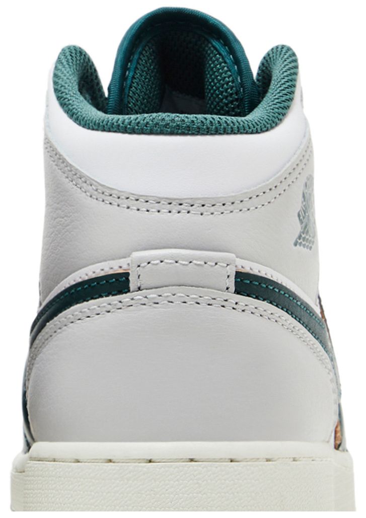 Air Jordan 1 Mid SE GS Oxidized Green