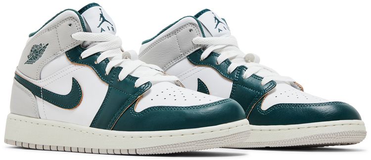 Air Jordan 1 Mid SE GS Oxidized Green