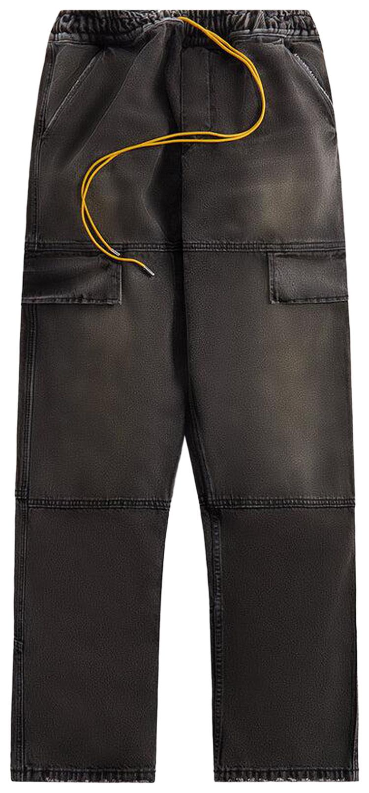 Rhude Plateau Cargo Denim Black