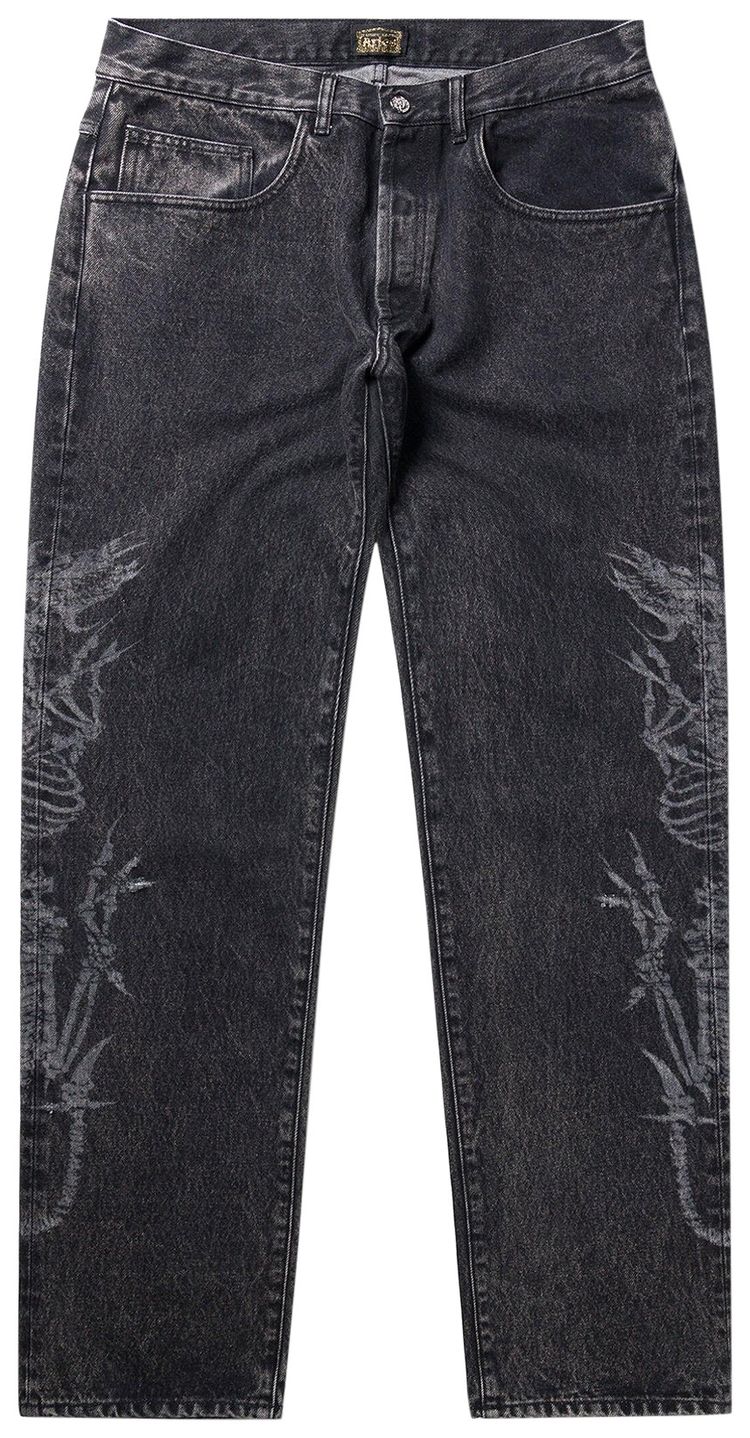 Aries Lasered Dragon Batten Jean Black