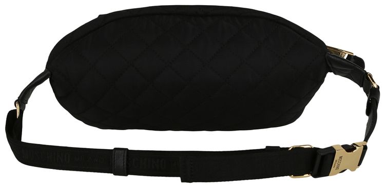 Moschino Logo Belt Bag BlackGold