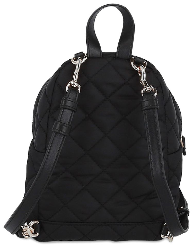 Moschino Logo Backpack Fantasy PrintBlack