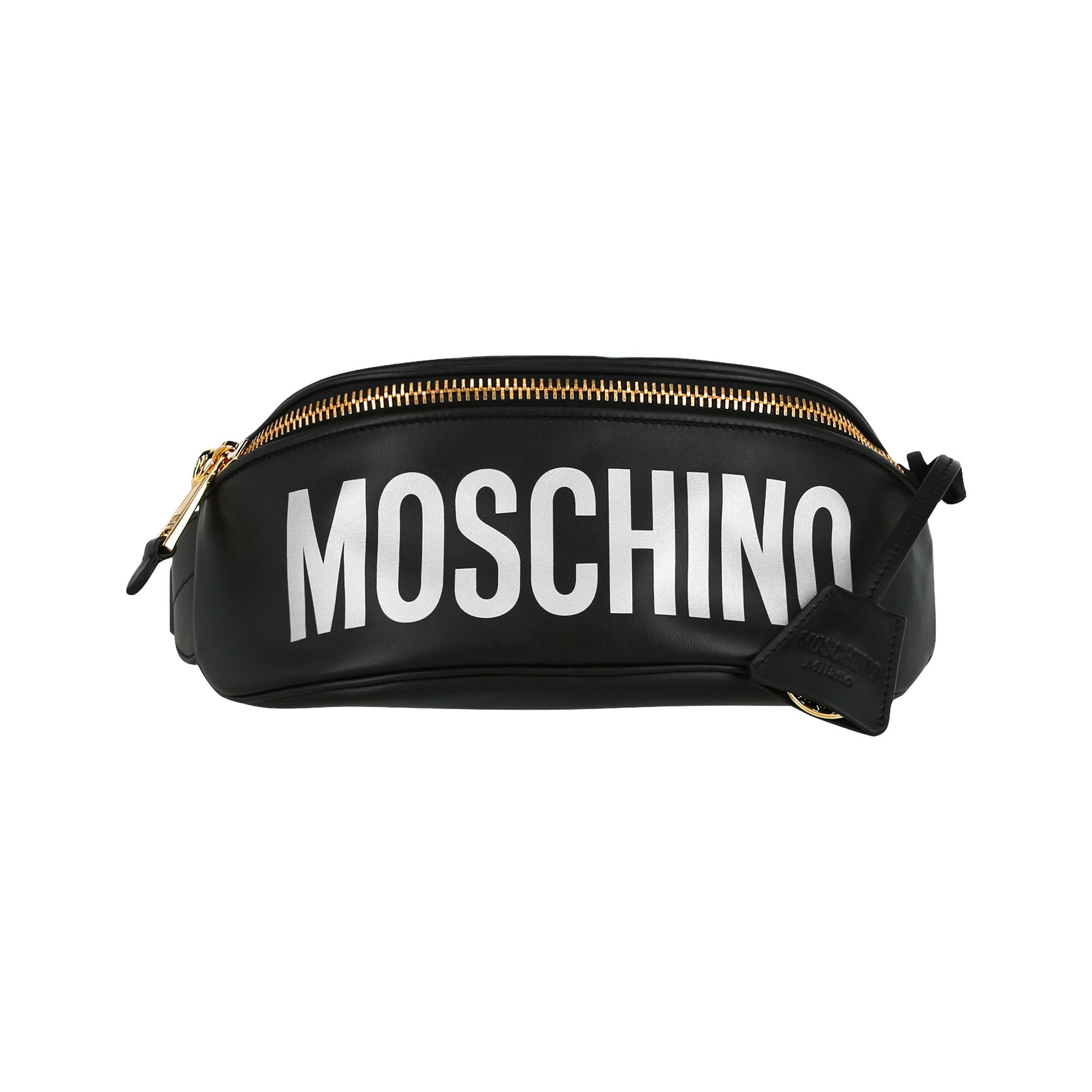 Buy Moschino Logo Belt Bag Black Print 7712 8001 1555 GOAT CA
