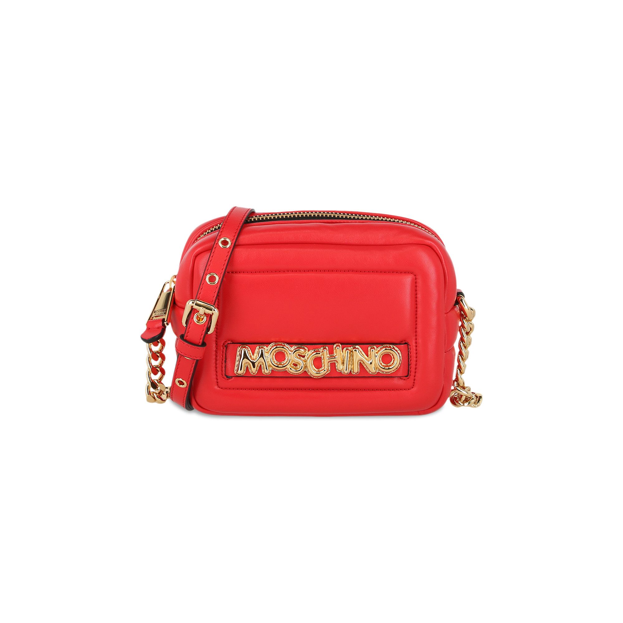 Buy Moschino Balloon Lettering Crossbody Bag 'Red' - 7425