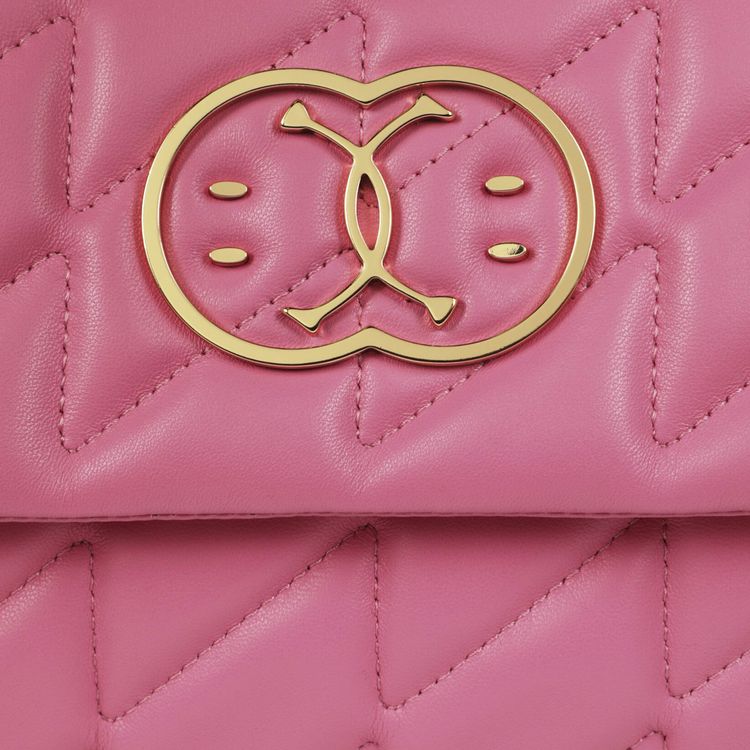 Moschino Quilted Shoulder Bag Light Pink