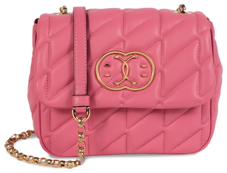 Moschino Quilted Shoulder Bag Light Pink