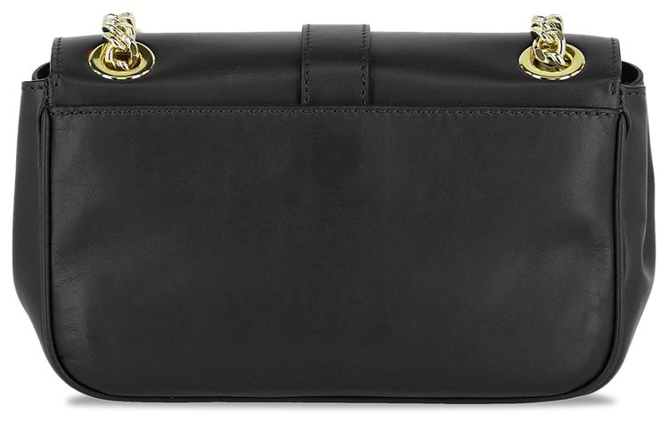 Moschino Logo Shoulder Bag Black