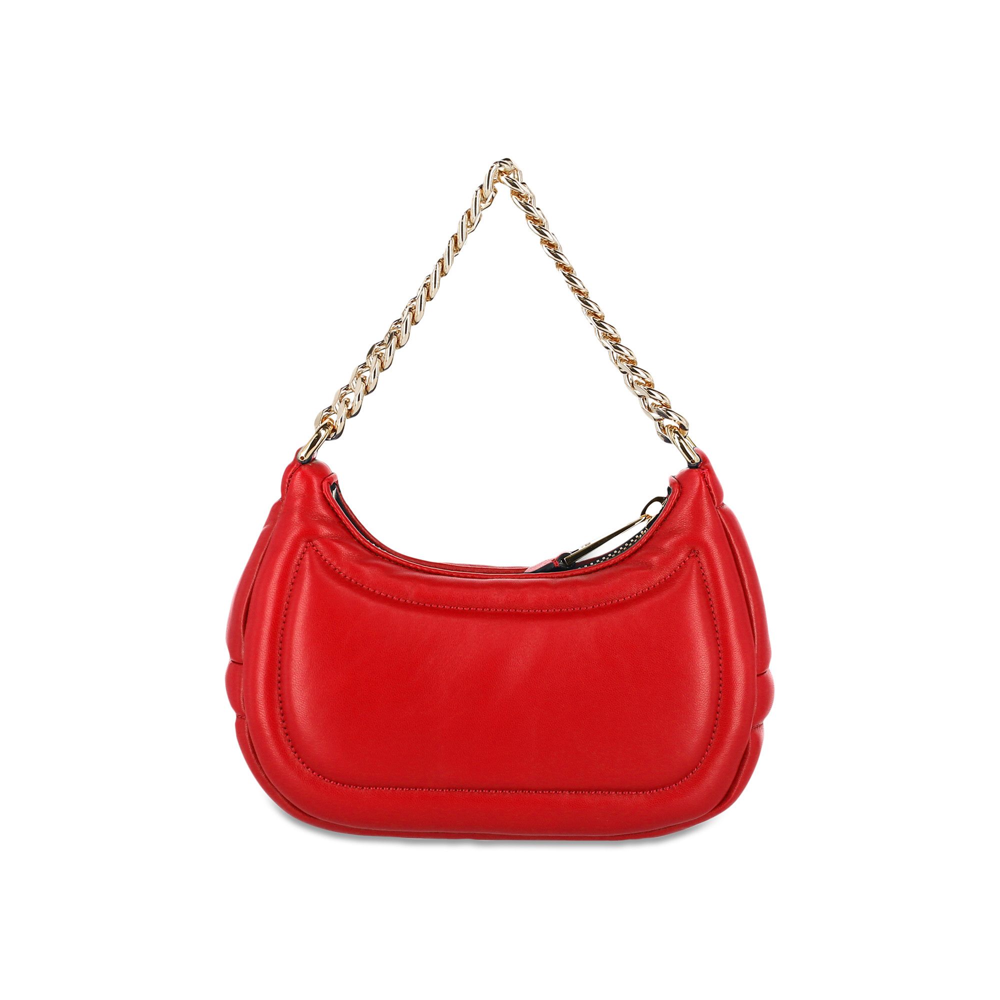 Buy Moschino Balloon Lettering Crescent Bag 'Red' - 7428