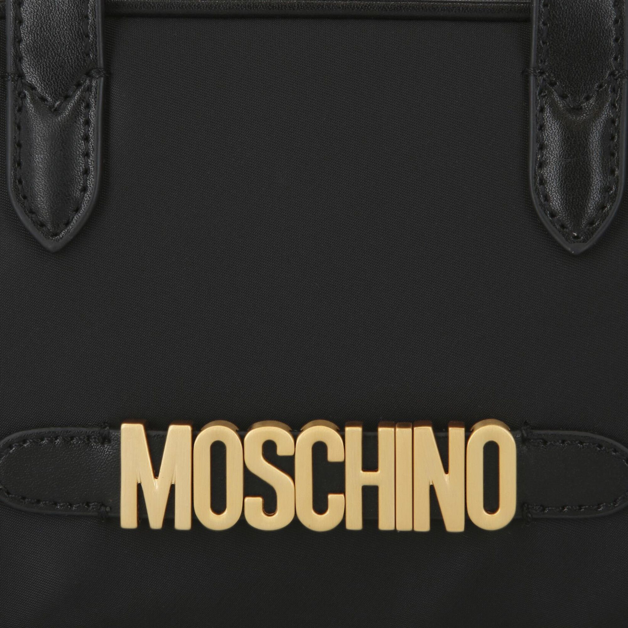 Buy Moschino Logo Shoulder Bag 'Fantasy Print/Black' - 7431