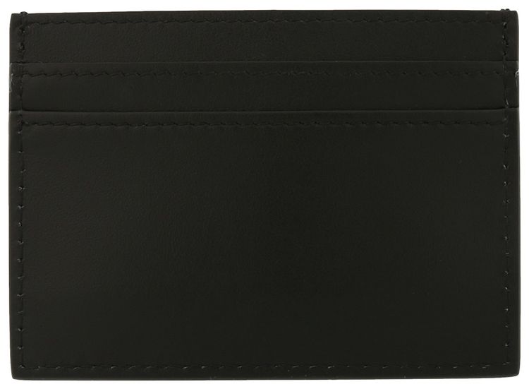 Moschino Crystal Logo Lettering Card Holder Fantasy PrintBlack