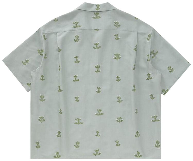 Visvim Crosby Short Sleeve Shirt Light Blue