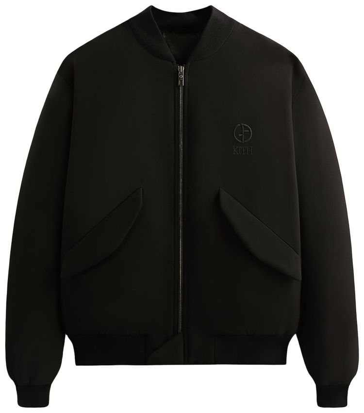 Kith  Giorgio Armani Bomber Jacket Black
