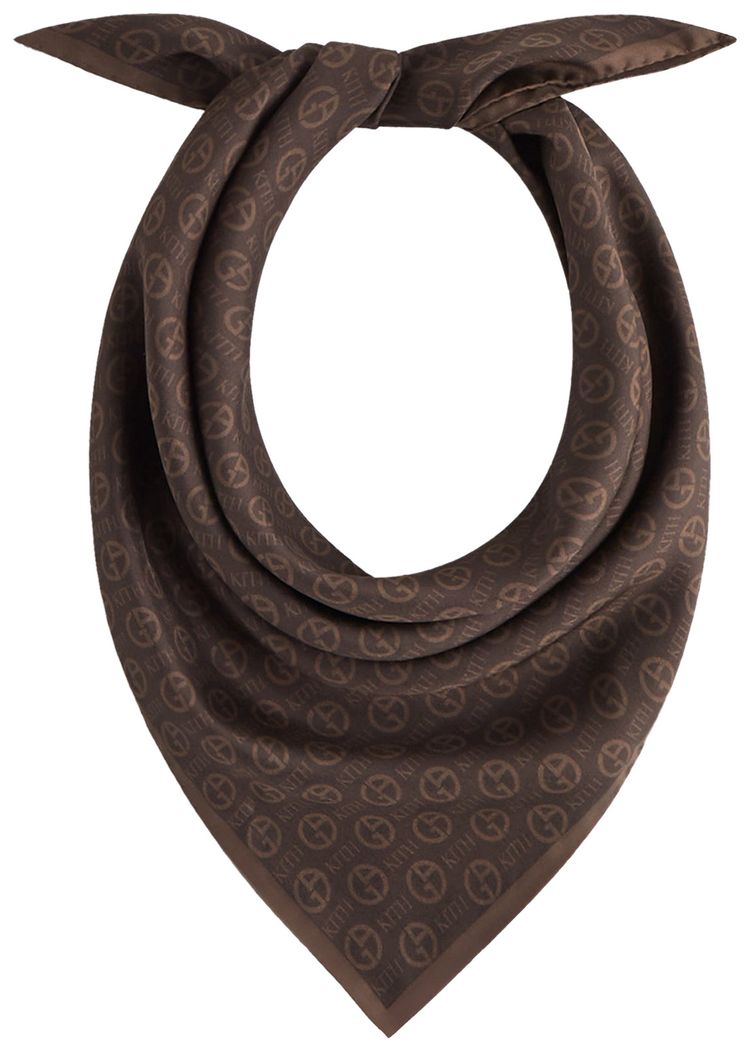 Kith  Giorgio Armani Monogram Bandana Kindling