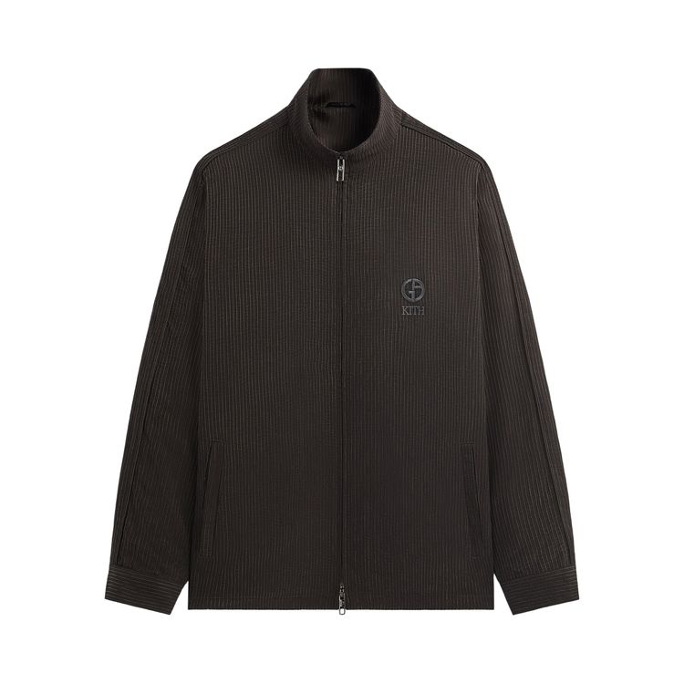 Buy Kith & Giorgio Armani Cupro Track Jacket 'Kindling' - GM000853E13299E | GOAT AU