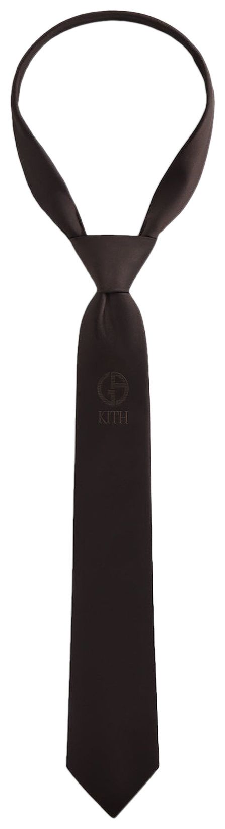 Kith  Giorgio Armani Jacquard Tie Kindling