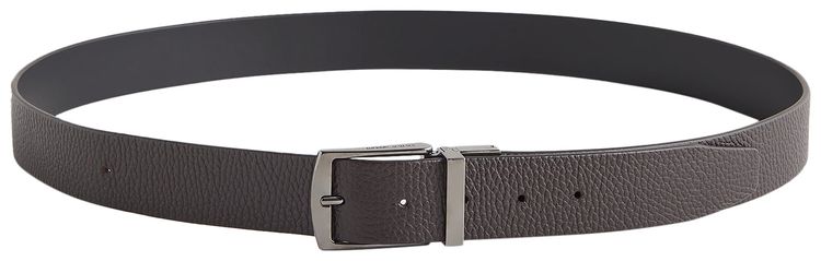 Kith  Giorgio Armani Reversable Leather Belt Black