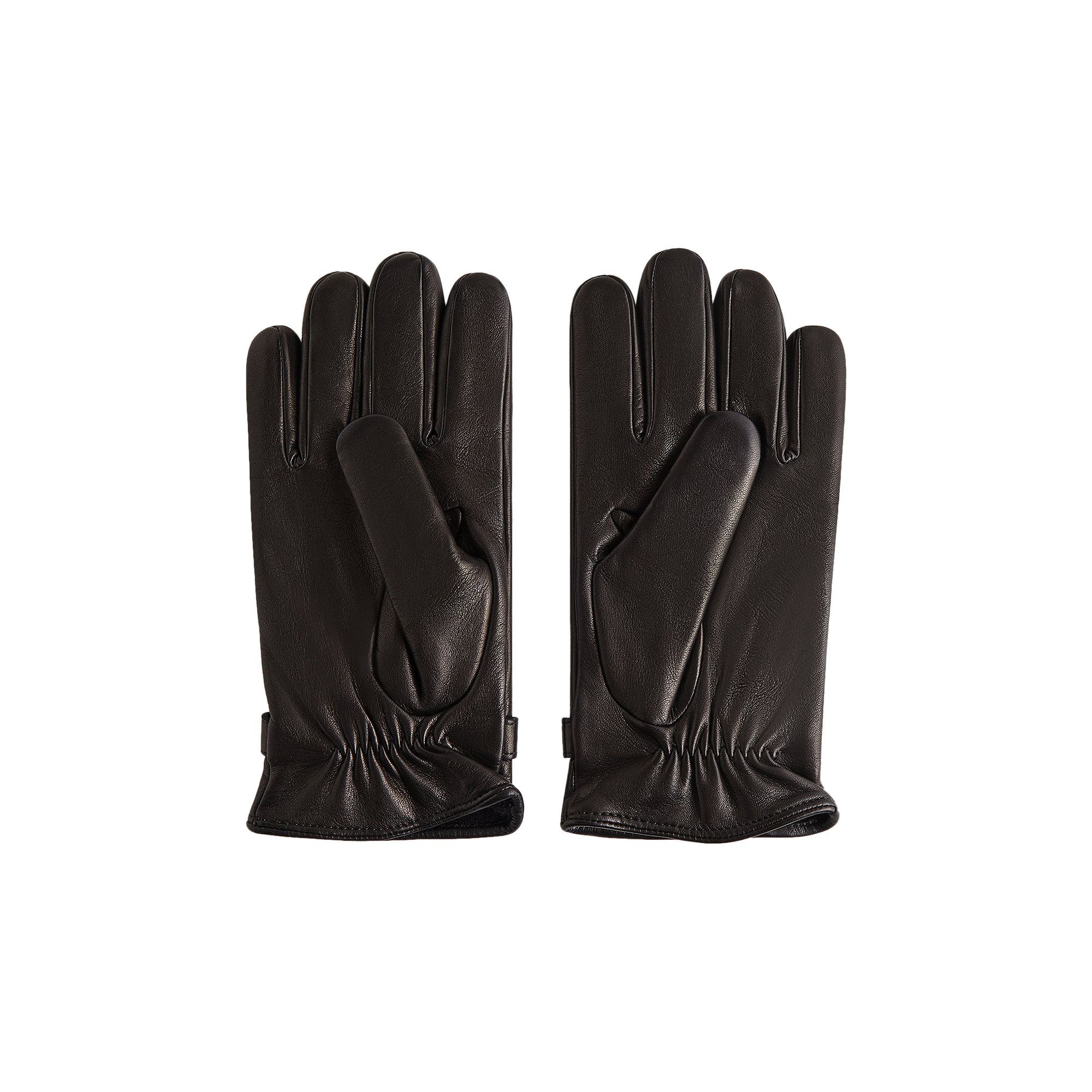 Buy Kith & Giorgio Armani Leather Glove 'Black' - GM000930F14437B