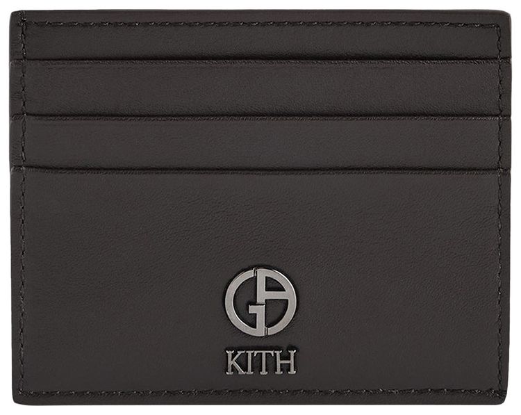 Kith  Giorgio Armani Card Holder Black