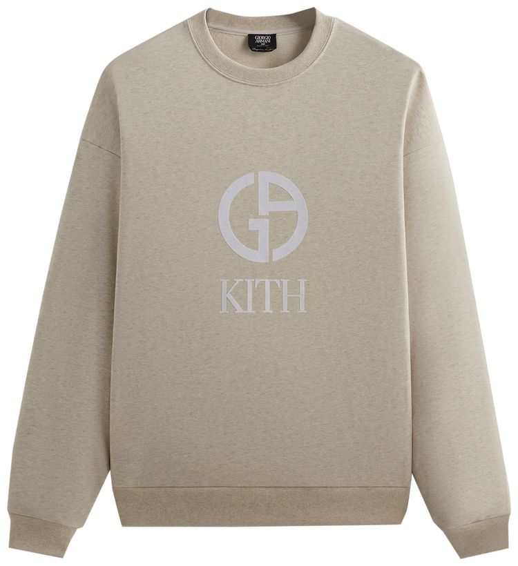 Kith  Giorgio Armani Nelson Crewneck Light Grey