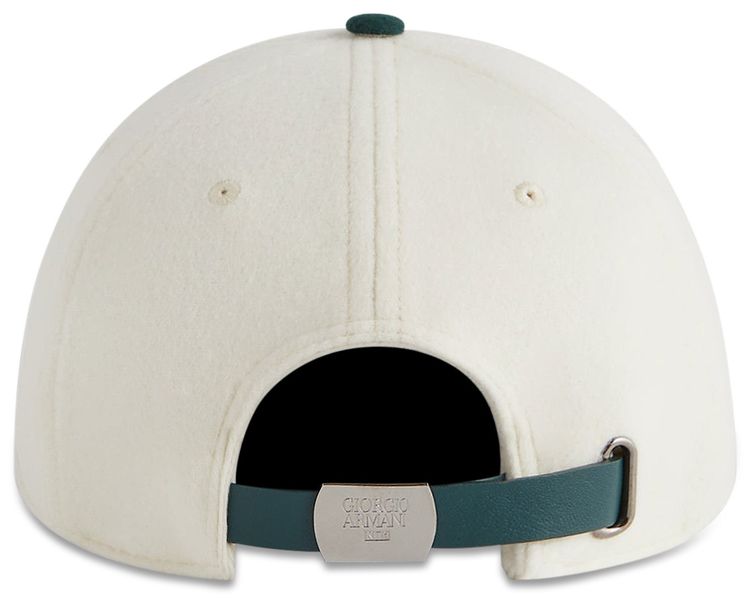 Kith  Giorgio Armani Two Tone Baseball Cap Sandrift