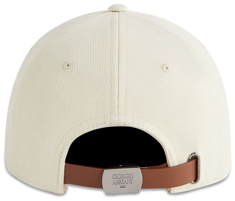 Kith  Giorgio Armani Canvas Baseball Cap Sandrift