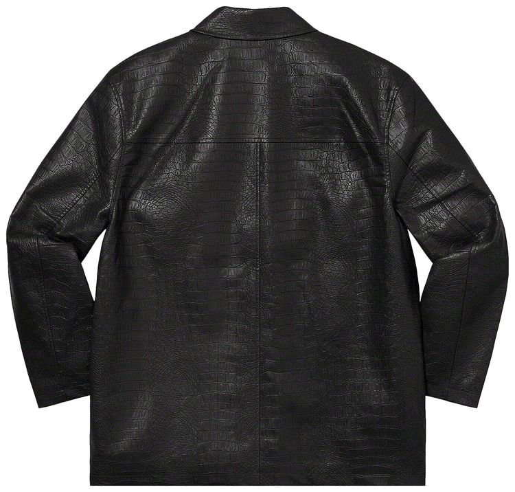 Buy Supreme Faux Croc Car Coat 
