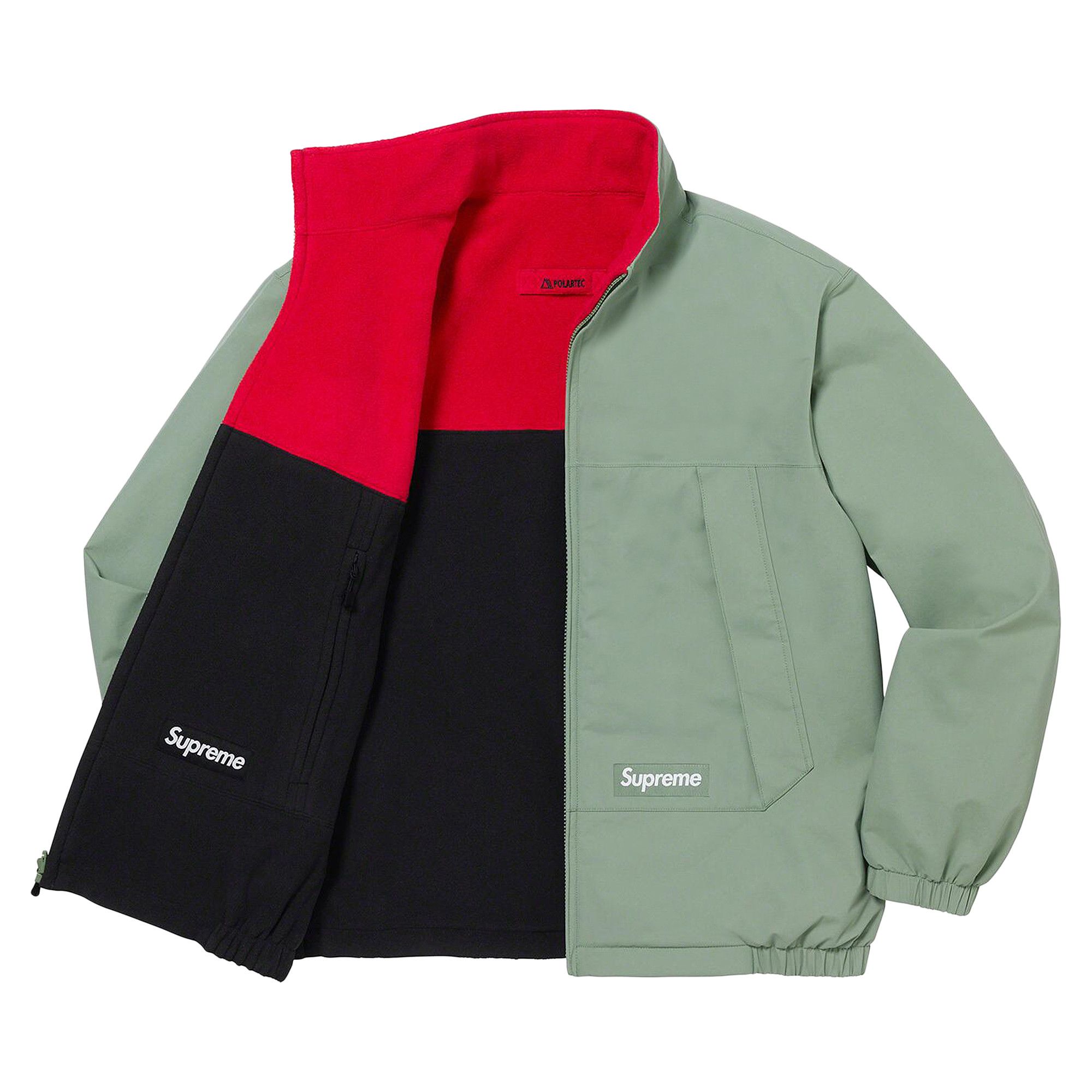 Buy Supreme GORE-TEX Reversible Polartec Lined Jacket 'Light Olive