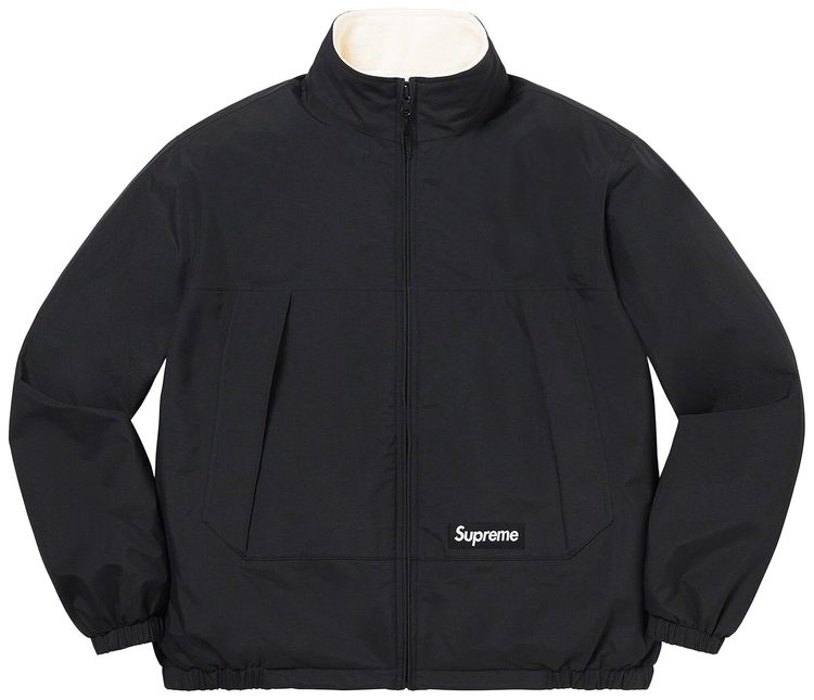 Supreme GORE TEX Reversible Polartec Lined Jacket Black