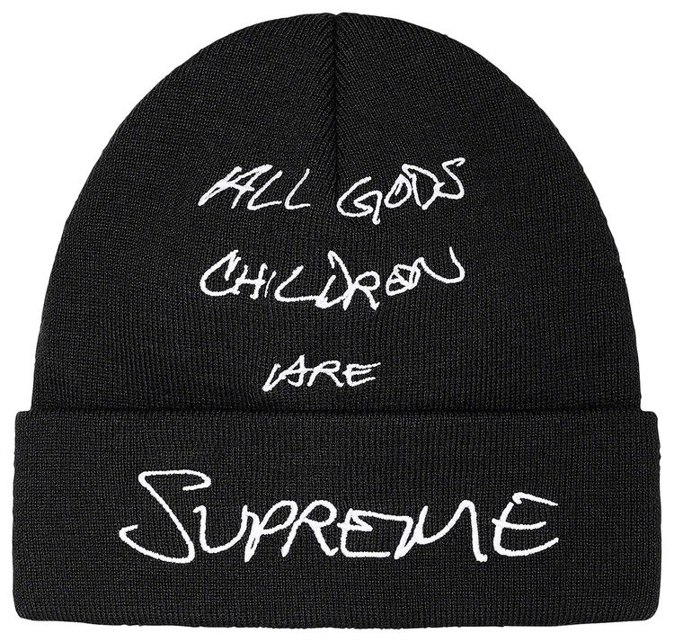 Supreme Gods Children Beanie Black