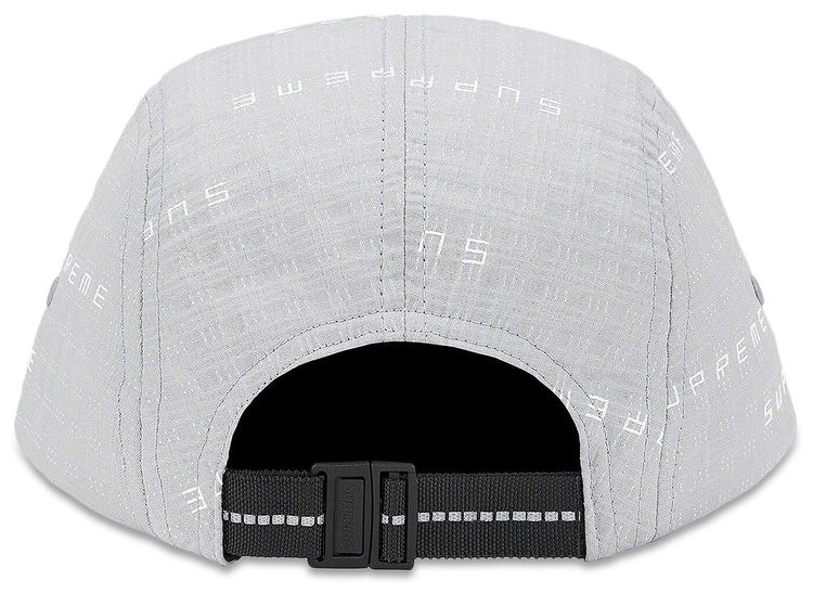 Supreme Stitch Jacquard Camp Cap Grey