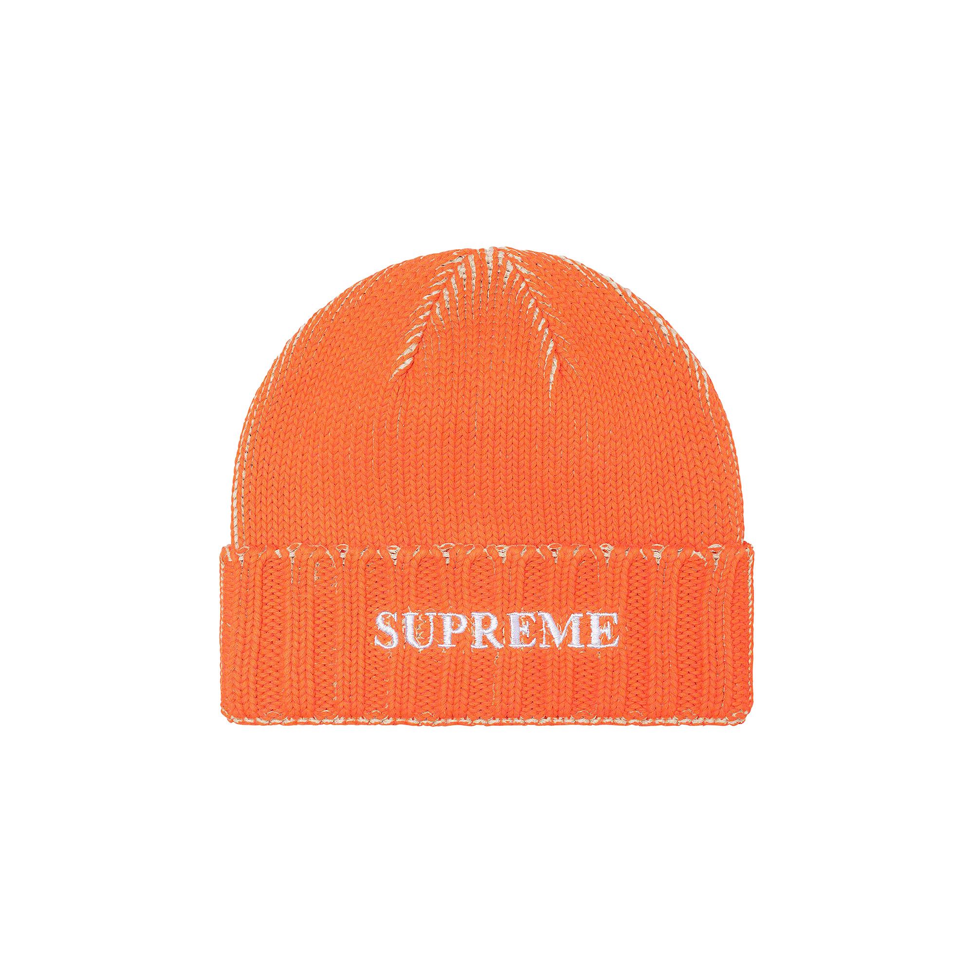 Supreme Overprint Beanie Orange - SS22 - US