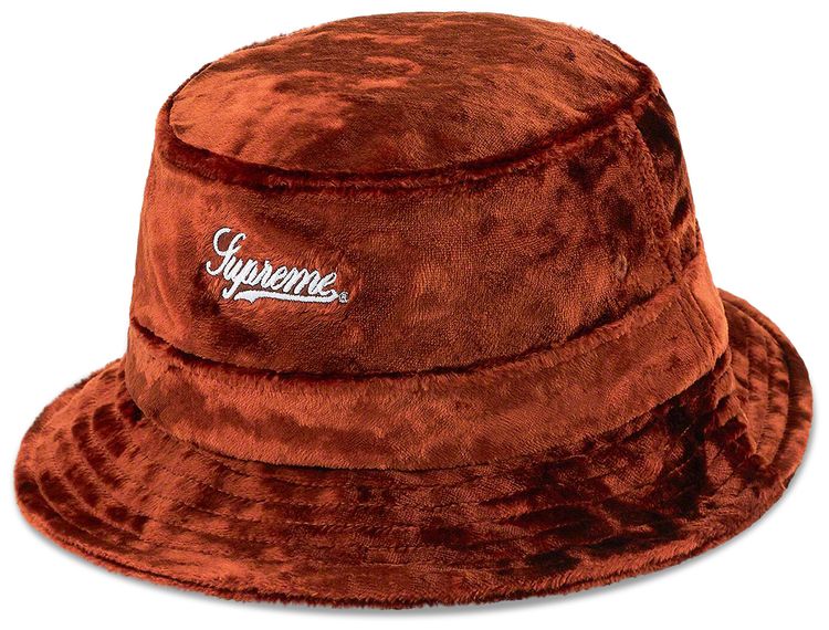 Supreme Crushed Velvet Crusher Rust