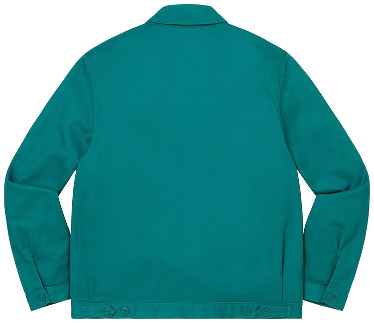 Supreme x Dickies Stripe Eisenhower Jacket Teal