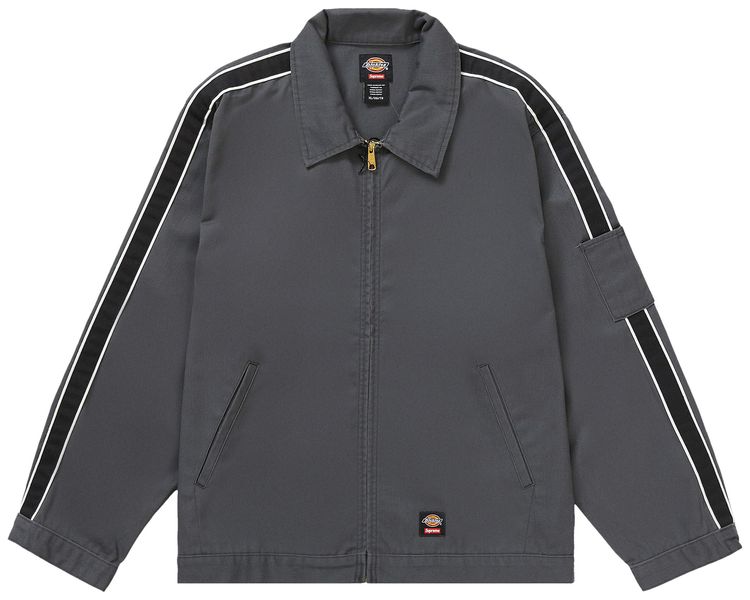 Supreme x Dickies Stripe Eisenhower Jacket Charcoal