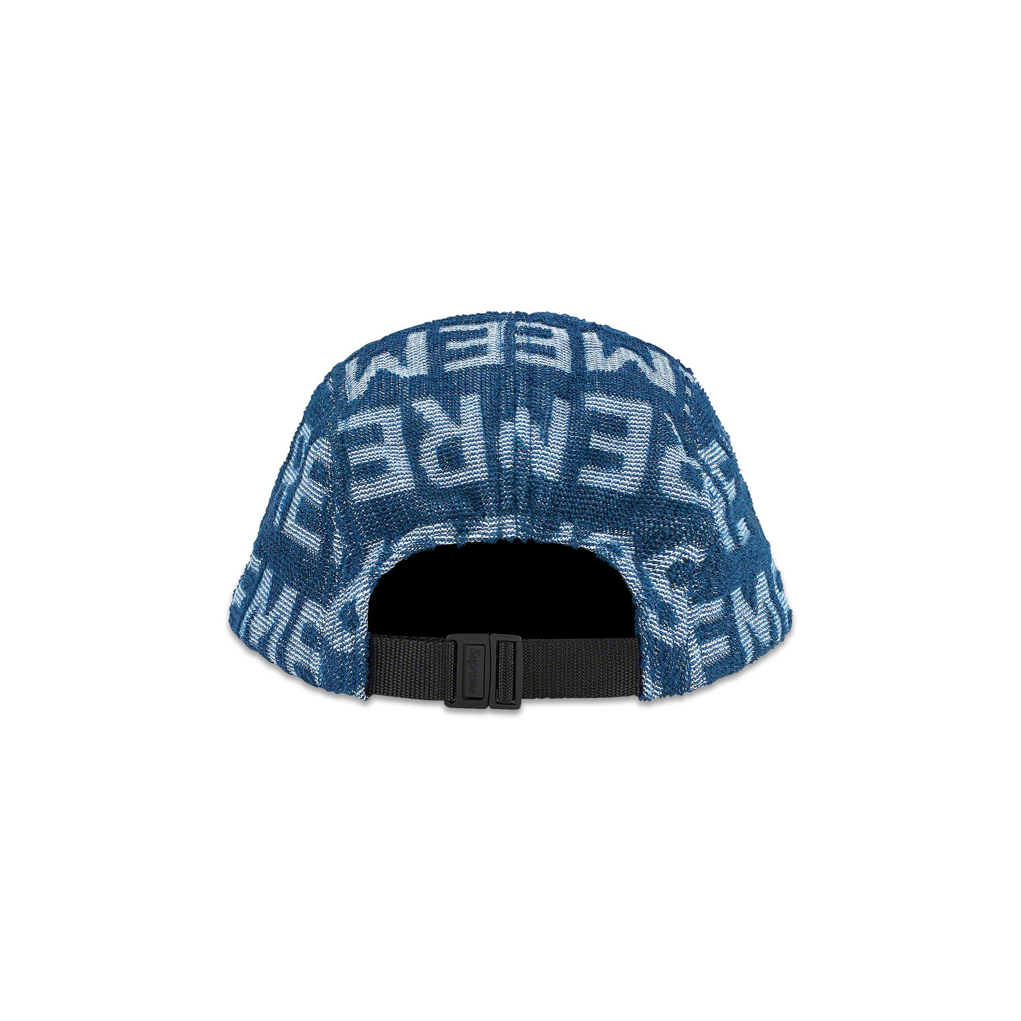 Buy Supreme Terry Spellout Camp Cap 'Blue' - SS22H61 BLUE | GOAT