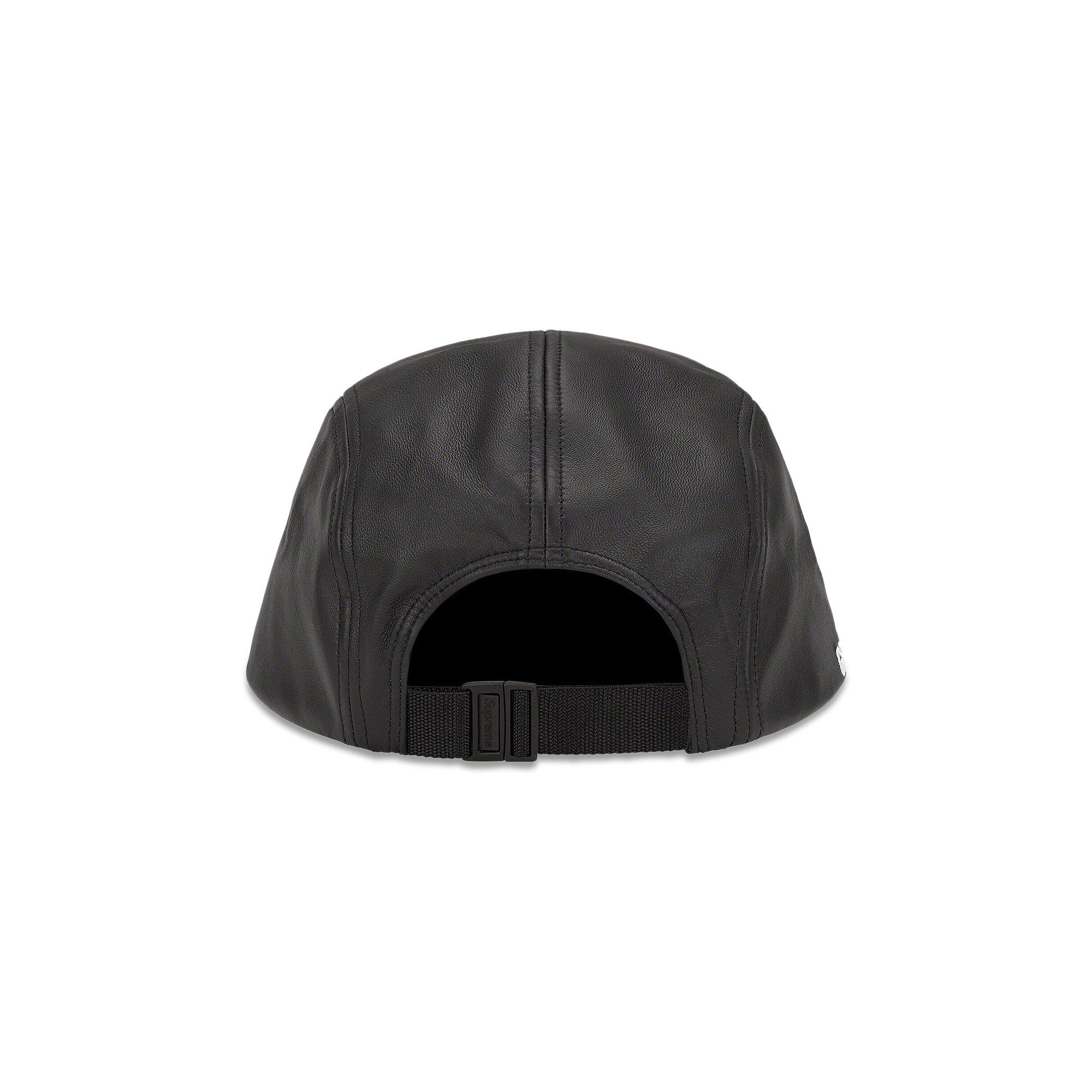 Buy Supreme GORE-TEX Leather Camp Cap 'Black' - SS22H113 BLACK
