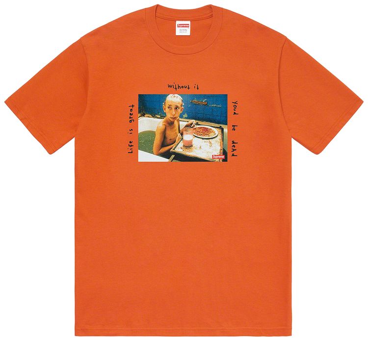 Supreme Gummo Bathtub Tee Rust