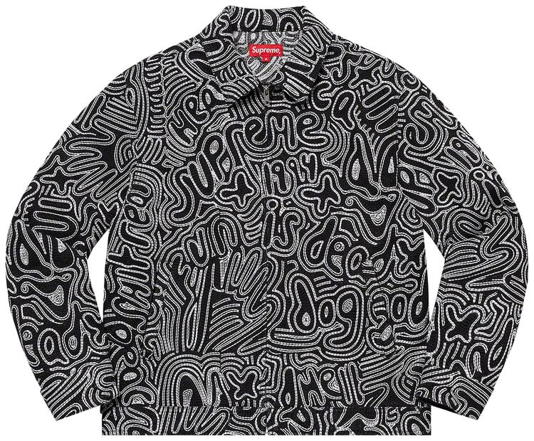 Supreme Chainstitch Denim Jacket Black