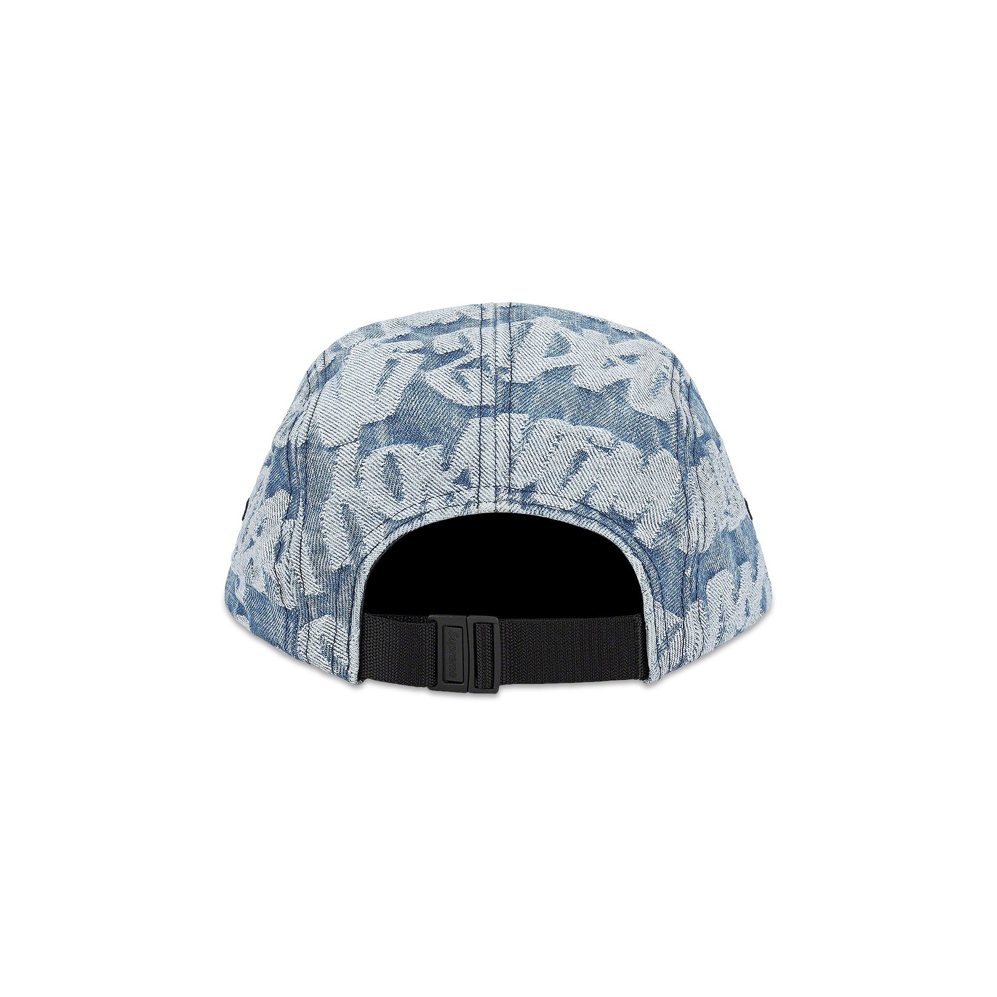 帽子 Fat tip Jacquard Denim Camp Cap Supreme Fat Tip Jacquard Denim Camp Cap (SS22) - $48