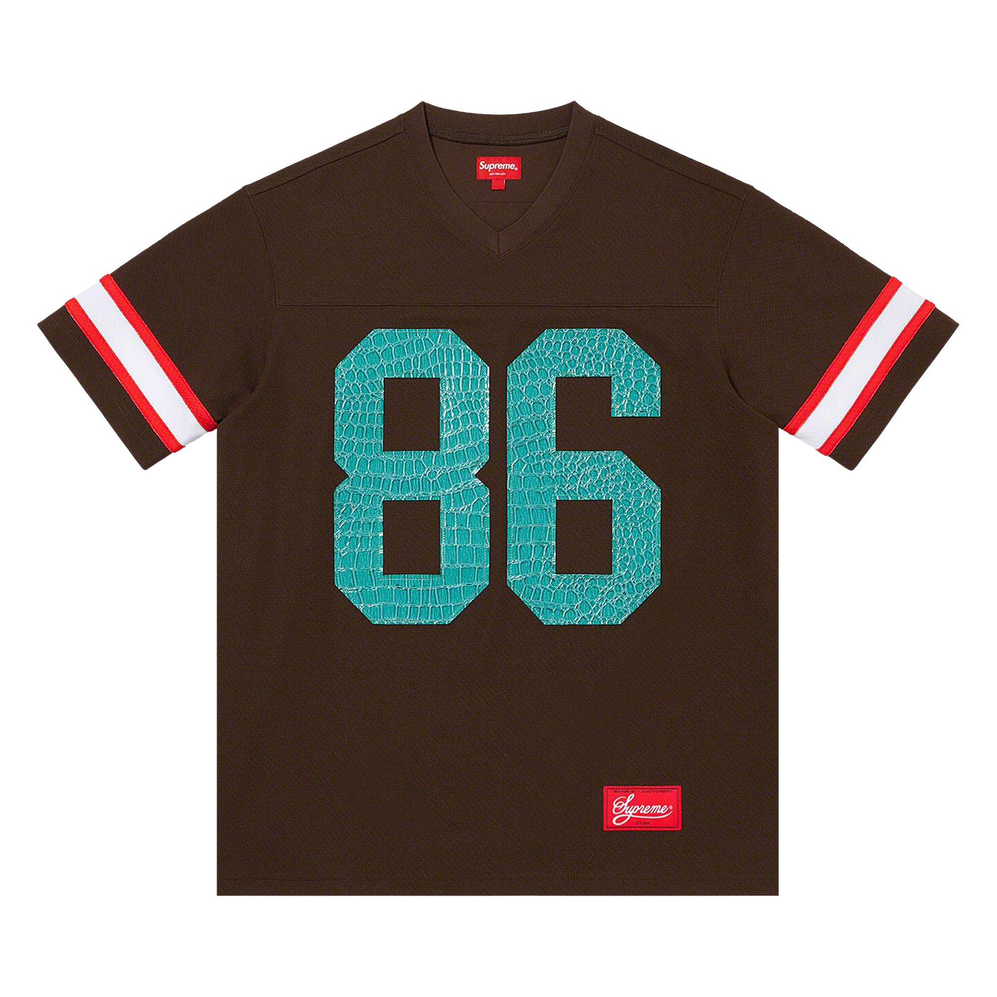 Supreme Jacquard Rib Football Jersey (FW24) - $118