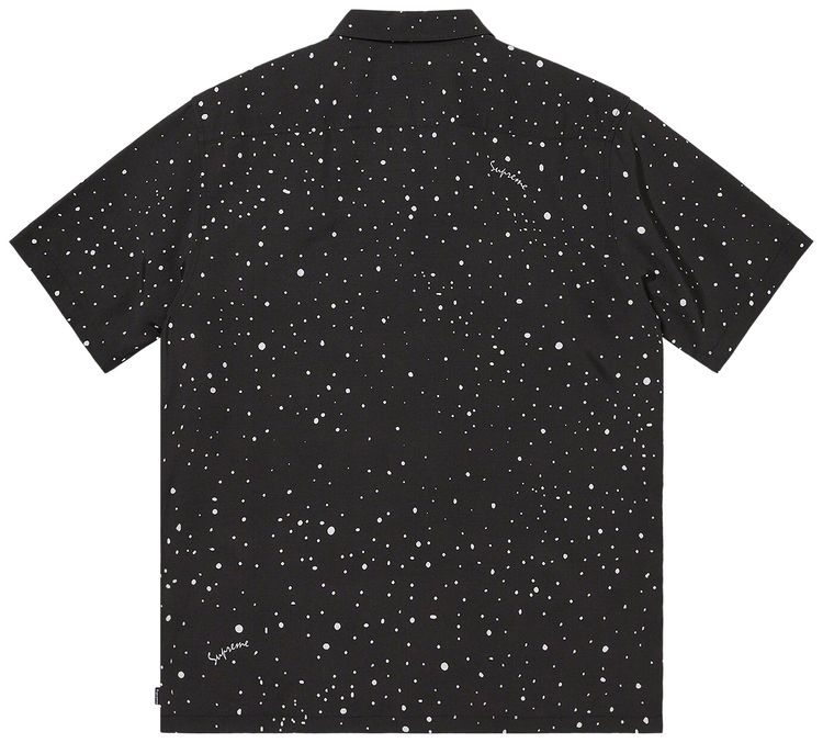 Supreme Silver Surfer Short Sleeve Shirt Black