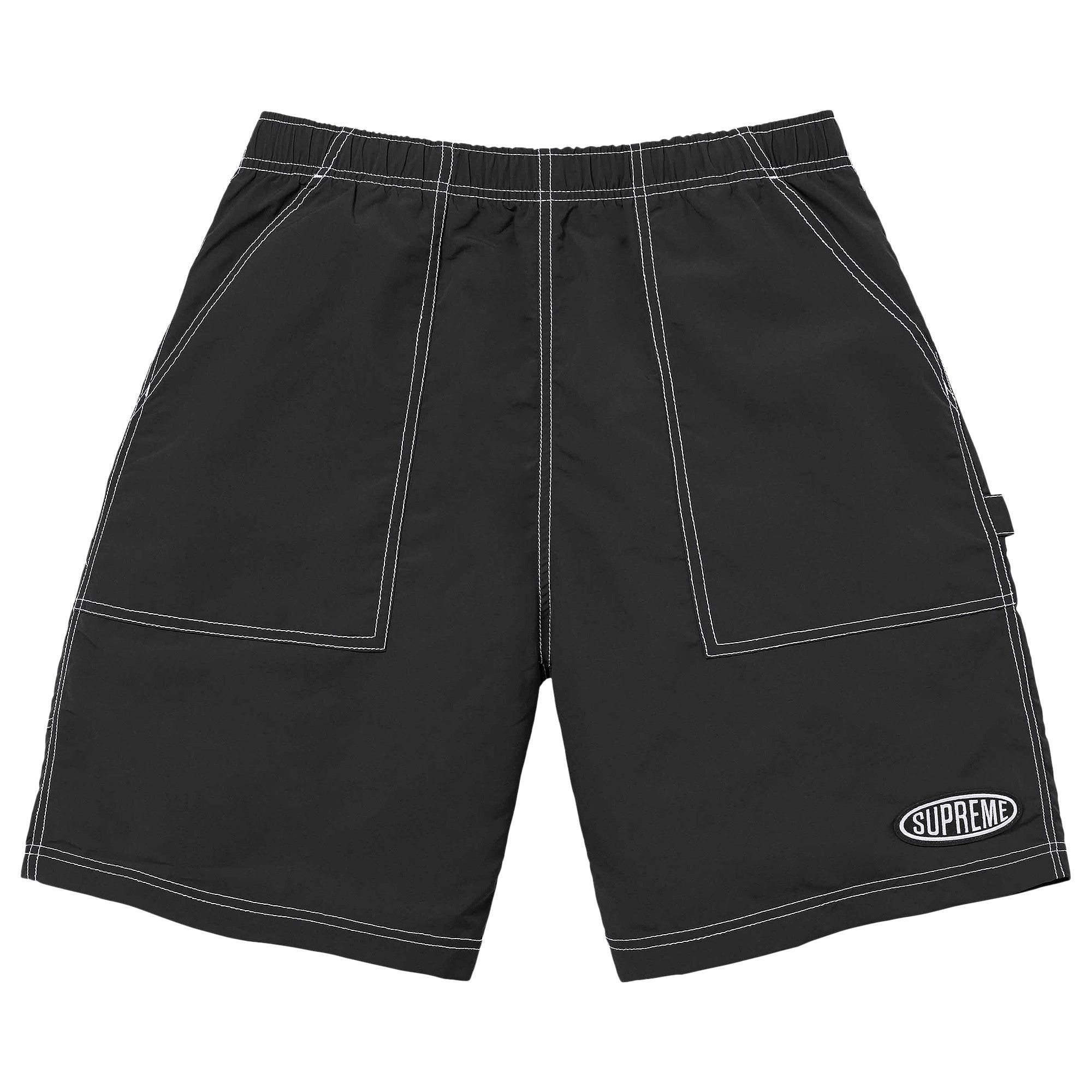 Buy Supreme Nylon Painter Short 'Black' - SS22SH16 BLACK | GOAT