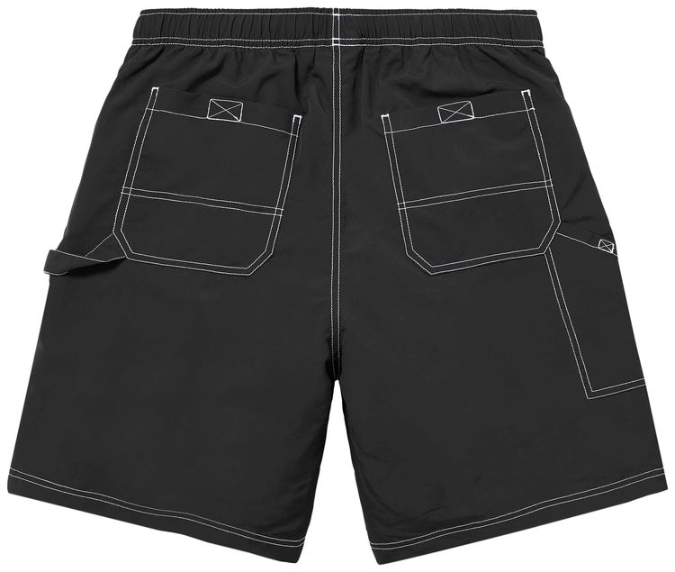 Supreme Nylon Painter Short Black